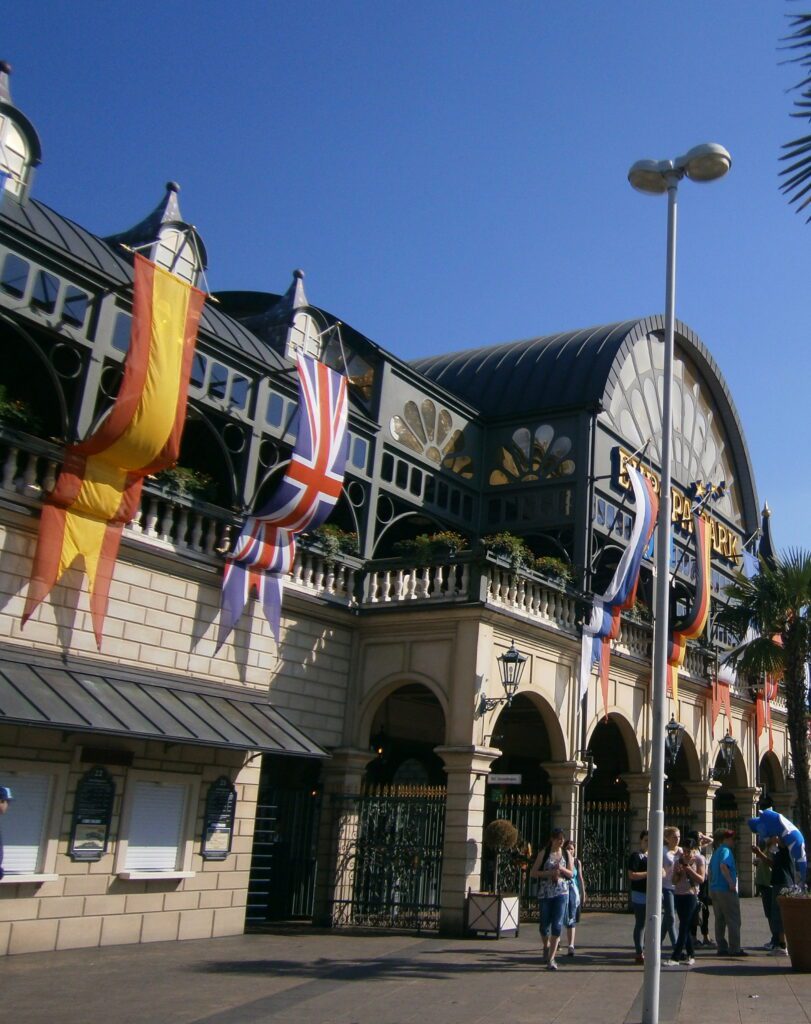 The main entrance in Europa-Park (Rust)