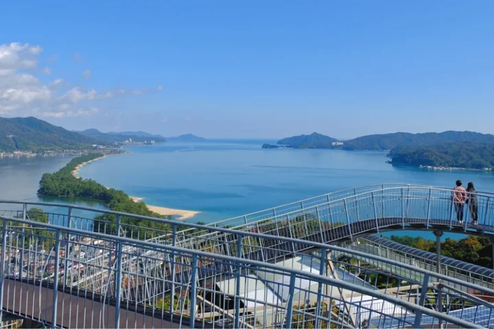 View from Amanohashidate View Land