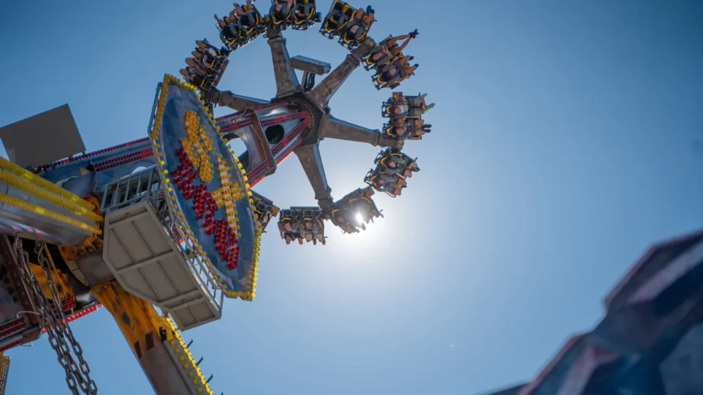 SX360 thrill ride at Aussie World