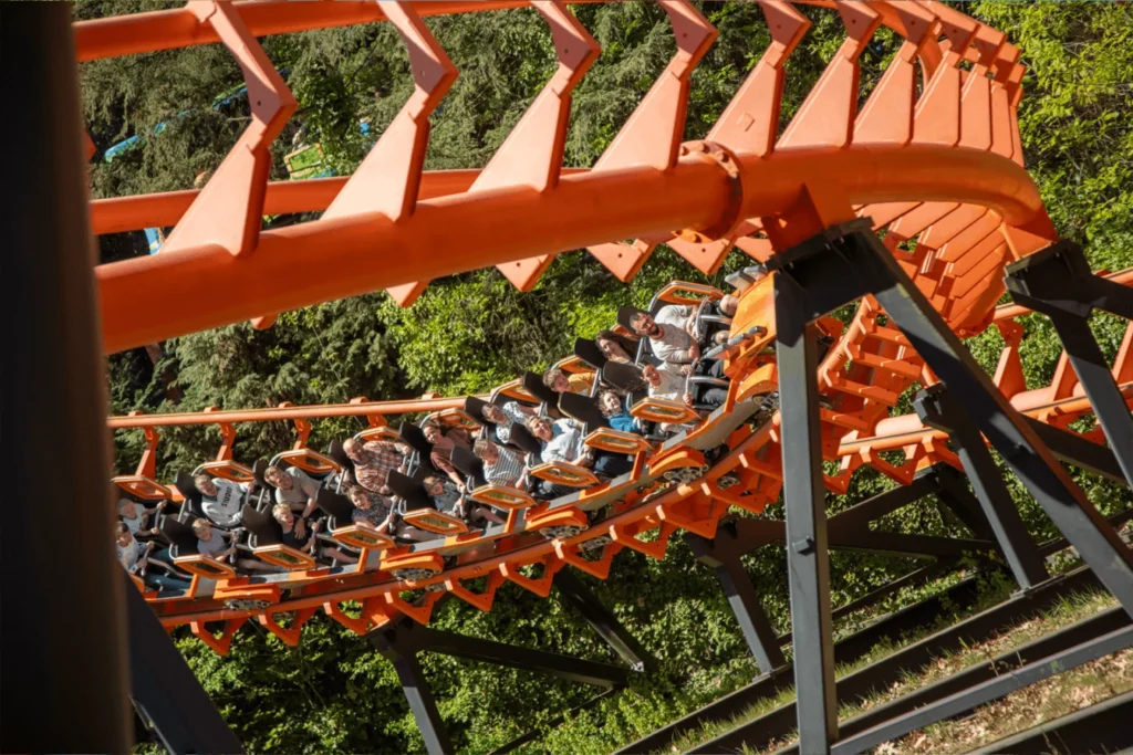 Balagos roller coaster at Avonturenpark Hellendoorn