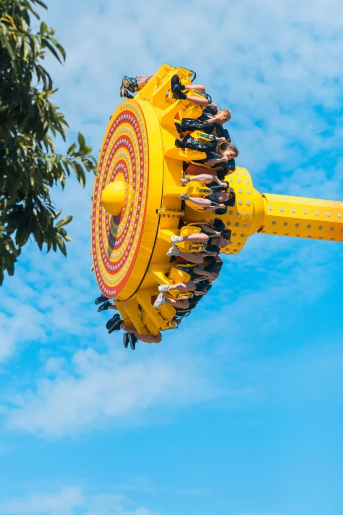 Extinction thrill ride at Blackgang Chine
