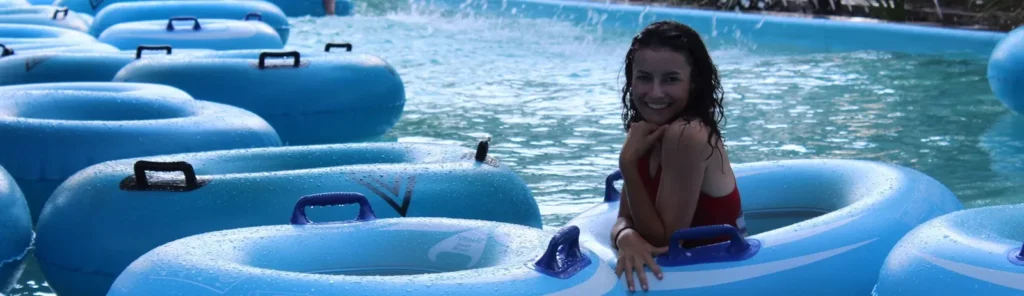 Hurricane Bay wave pool at Blue Bayou Waterpark in Baton Rouge
