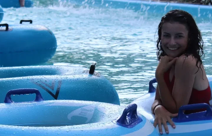 Hurricane Bay wave pool at Blue Bayou Waterpark in Baton Rouge