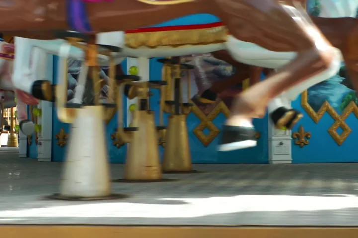 Roller-skating at Bushkill Park and Grove in Easton, Pennsylvania