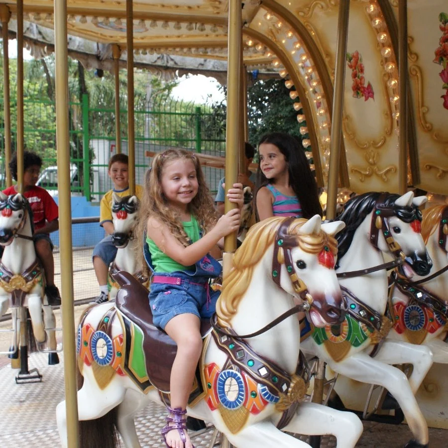 Carrossel Tradicional at Cidade da Criança