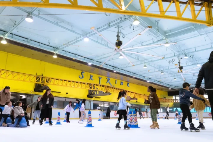 Sky Rink at Dragon Centre in Hong Kong