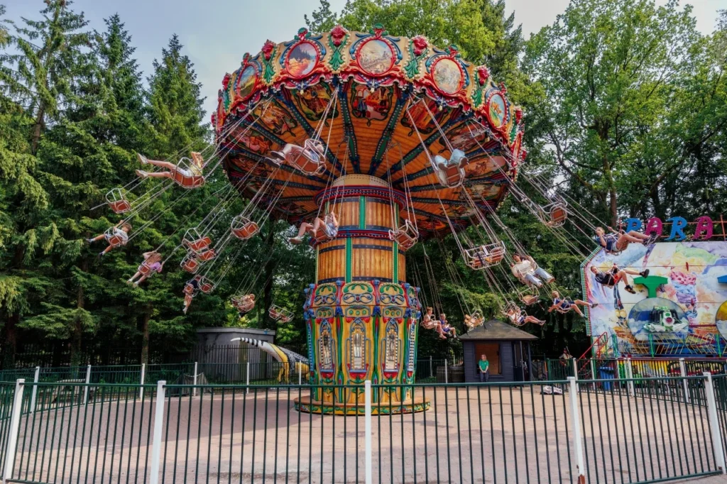 Family rides at Drouwenerzand Attractiepark