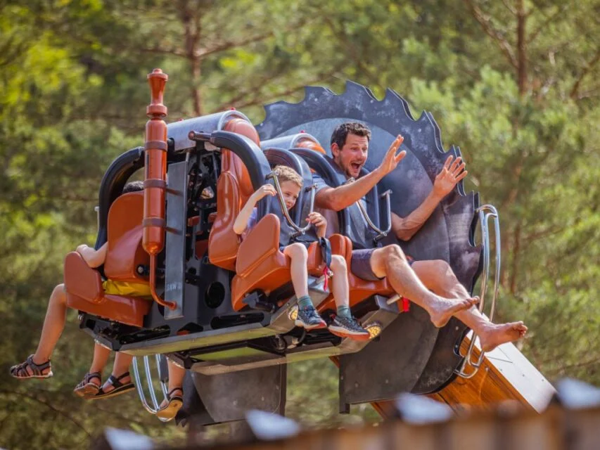 Sawmill ride at Fraispertuis-City