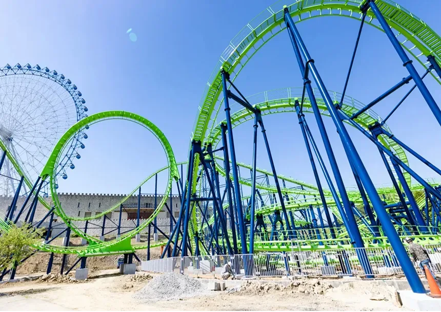 Venus GP roller coaster at Himeji Central Park