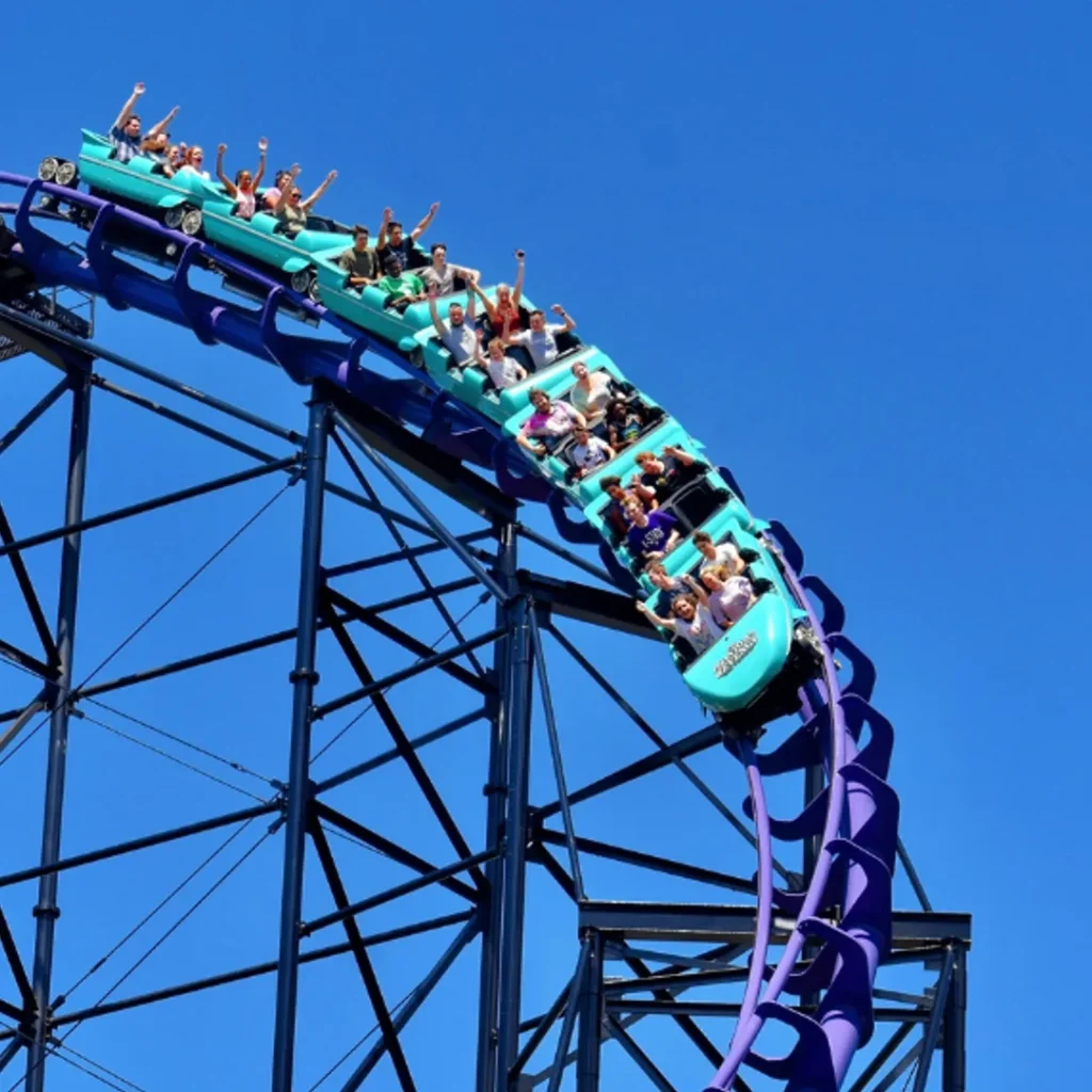 Phantom’s Revenge roller coaster at Kennywood