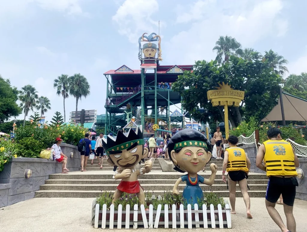 Lihpao Resort amusement park in Taichung