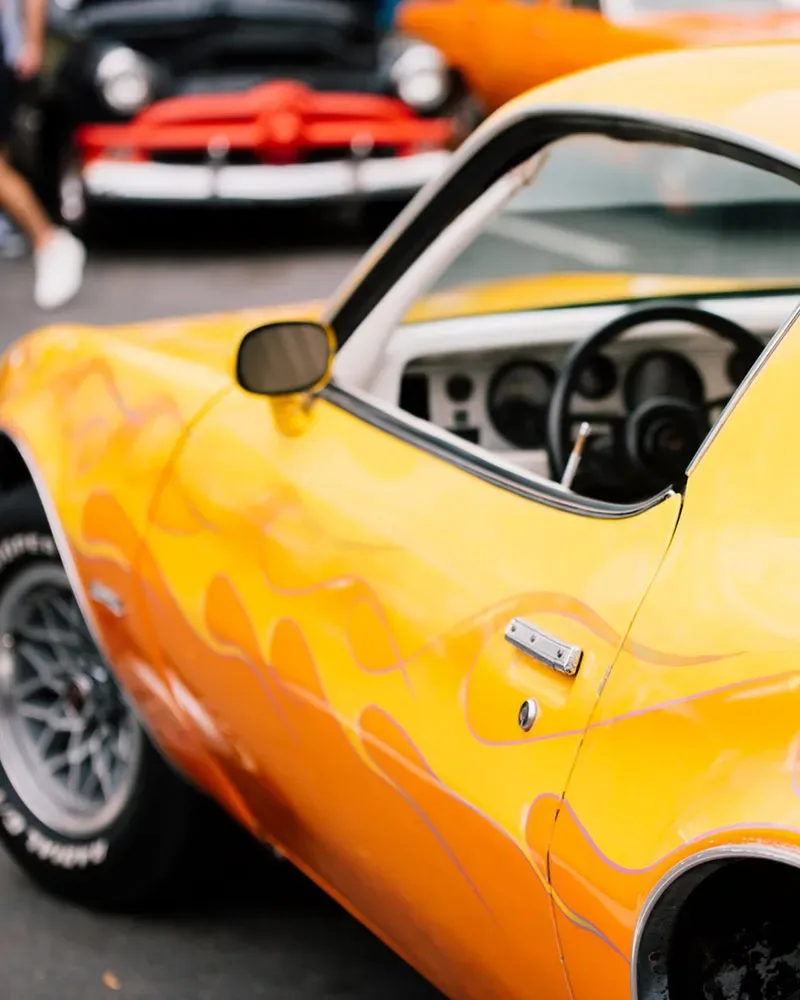 Classic cars at Old Town in Kissimmee