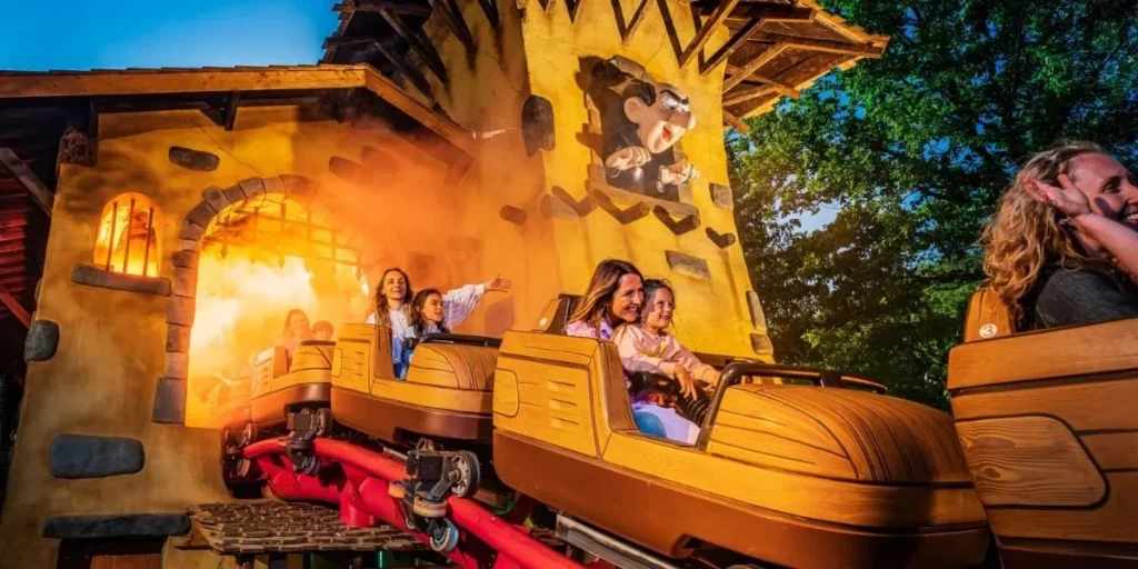 Family rides at Plopsaland Ardennes