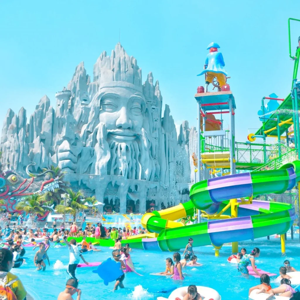 Tiên Đồng–Ngọc Nữ water recreation area at Suối Tiên Theme Park
