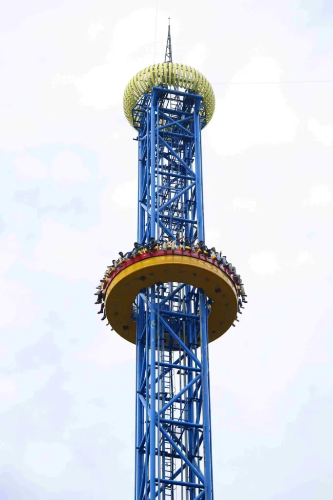 The Sky Ring observation ride at Wonderla Kochi
